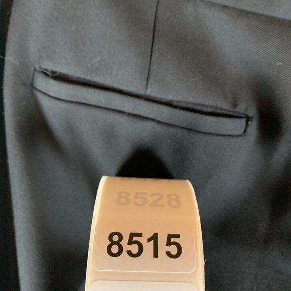 J.CREW Dress Pants Women 8 Black 100% Wool Mid-Rise Classic Formal Straight 8515 - Picture 8 of 8